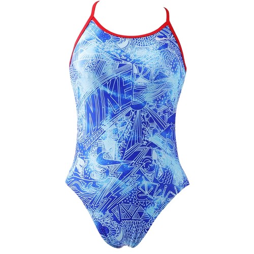 나이키  스윔 Nike Swim      스윔 여성수영복 두들 크로스백  브라내장형  NESS9132-418