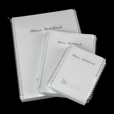 무진노트 크린노트 A4 A5 A6  크린룸노트 5권 1팩