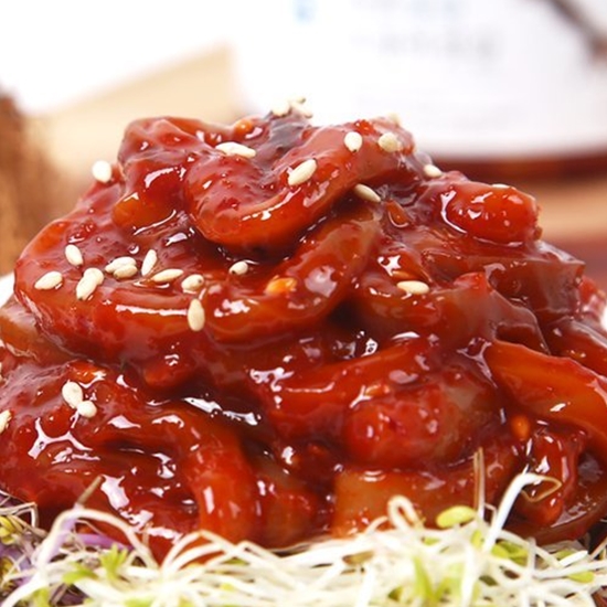 단골식품 속초청담젓갈 비빔오징어 젓갈 500g [1개] - 에누리 가격비교