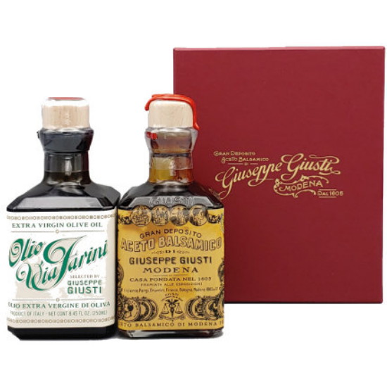 주세페주스티 비아파리니 올리브오일 250ml + 4메달 Cubic 발사믹식초 250ml