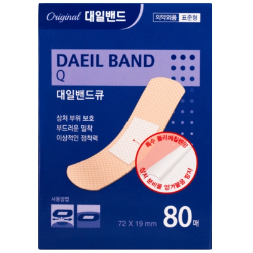 대일화학공업 대일밴드Q 일반형 80매