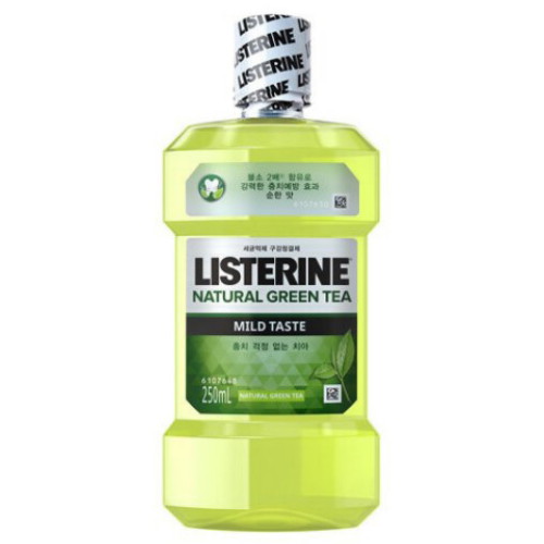 존슨앤존슨 리스테린 내추럴 그린티 마일드 250ml