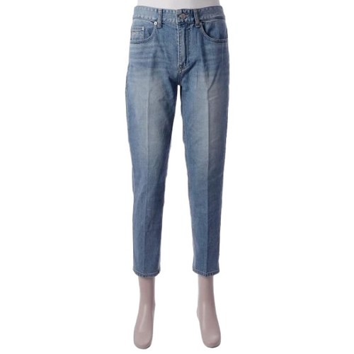 플랙진 남성 레귤러 테이퍼드핏 연청 데님_PJTO5MLM445