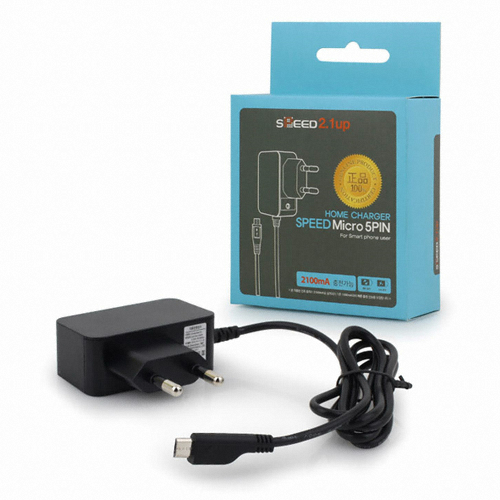 스피드  UP 2.1A 마이크로5핀 충전기 CK4AA50210