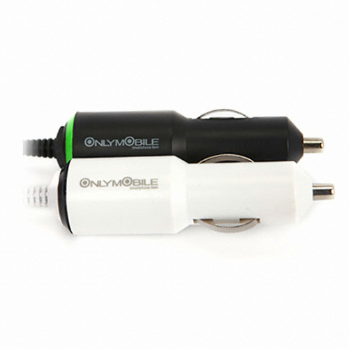 온리모바일  2.0A 일체형 차량용 고속충전기 5핀형