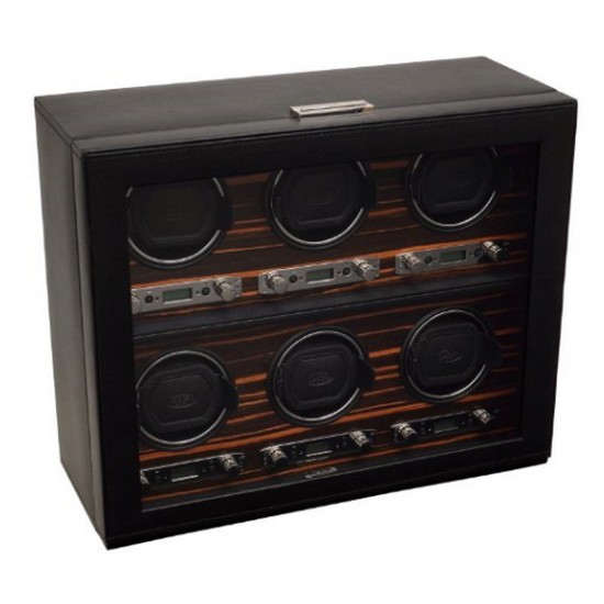 WOLF 울프 459256 Roadster 6pc Winder 워치와인더