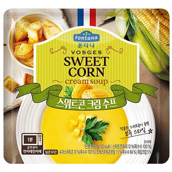 샘표식품 폰타나 스위트콘 크림스프 180g