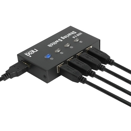 리버네트워크 NEXI 4:1 USB 2.0 수동 선택기 (NX-U241S)