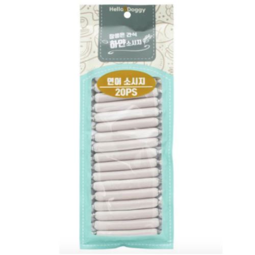헬로도기 참좋은간식 하얀소시지 연어 20p