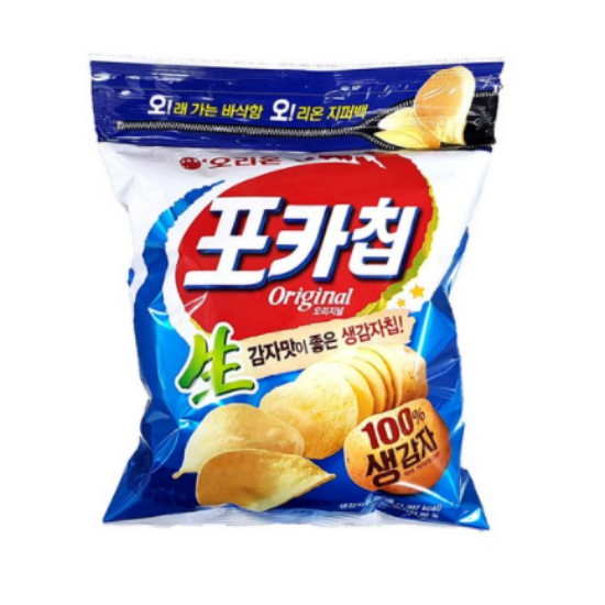 오리온  포카칩 오리지널 지퍼백 229g