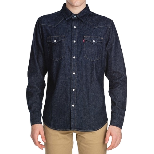 리바이스 남자 긴팔 청남방 2020 남성 여름 신상 면 데님 셔츠_85745 0002