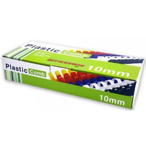 오피스존  플라스틱 제본링 100개