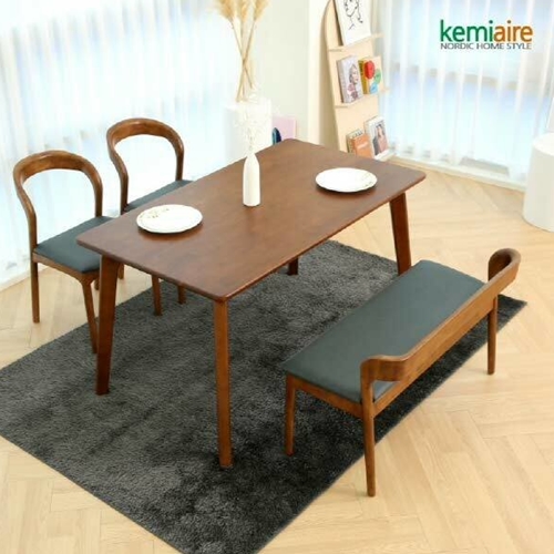 케미에르 알리샤 원목 식탁 1400