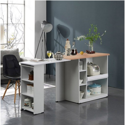 다오름 다움 ㅡ자 확장형 아일랜드 식탁