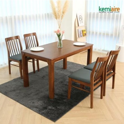 케미에르 브레스트 원목 식탁 1350