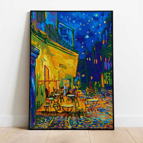 플레이어바웃  DIY 명화그리기 고흐 밤의 테라스 40X50cm