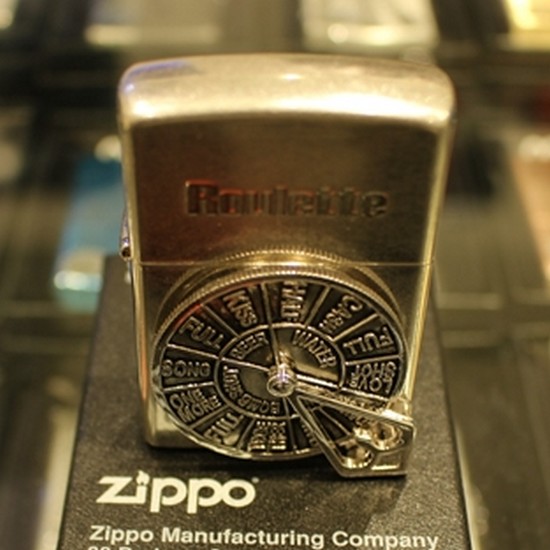 신명글로빅스 ZIPPO 지포라이터 기념일 신년 새해 선물 250-18 ROULETTE NA R  ZPH3MA047R