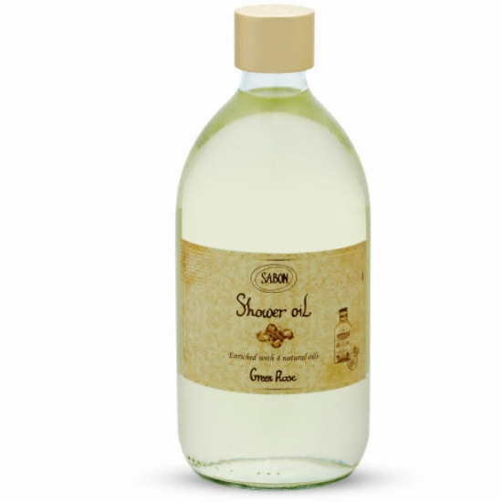사봉 샤워오일 그린 로즈 500ml