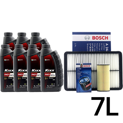 GS칼텍스 KIXX 파오1 0W30 + 보쉬필터 올뉴쏘렌토 디젤
