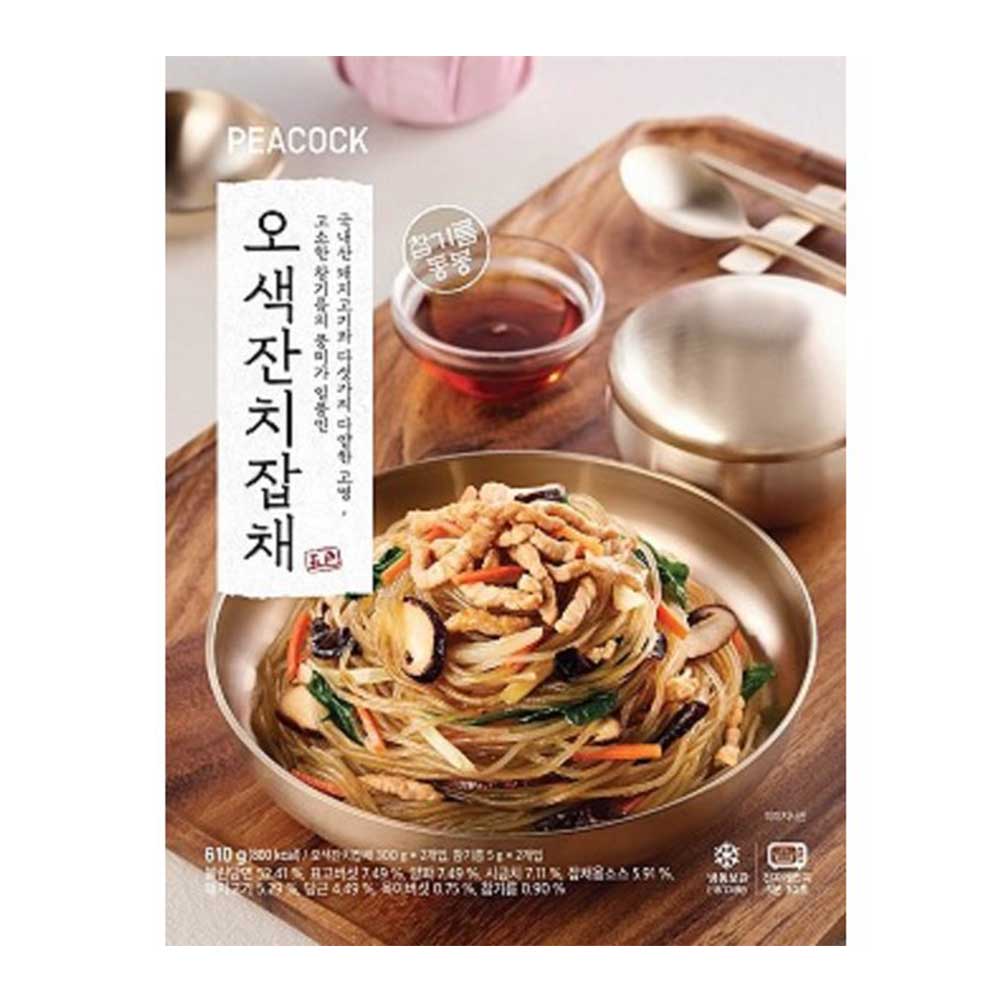 이마트 피코크 오색 잔치 잡채 610g