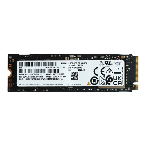 삼성전자 PM9A1 M.2 NVMe 벌크[256GB]