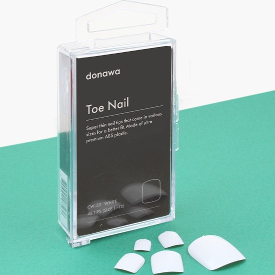 도나와 토네일 페디팁 젤패디 화이트 48개 CW53-48W