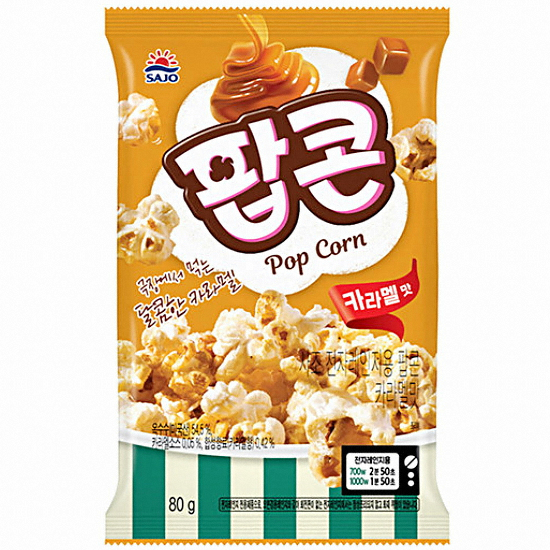 사조해표  팝콘 카라멜맛 80g