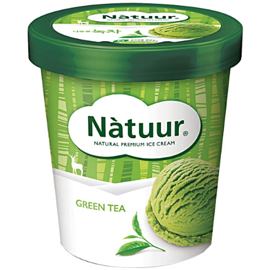 롯데제과 나뚜루 녹차 파인트 474ml