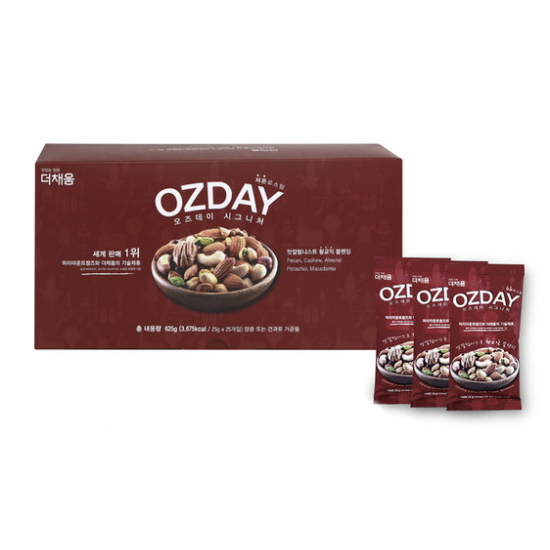 더채움  오즈데이 시그니처 한줌견과25g