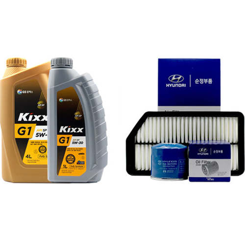 GS칼텍스 KIXX G1 5W30 + 순정필터 그랜져IG 2.4 가솔린