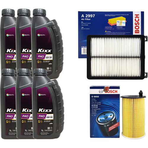 GS칼텍스 KIXX 파오 A3/B4 5W30 + 보쉬필터 그랜져IG 3.0 LPI