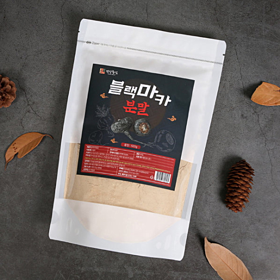 건강중심 100% 블랙 마카 분말 가루 500g