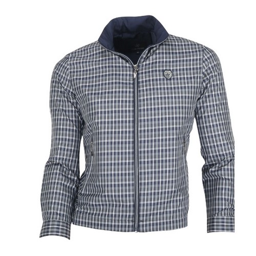 페라어스  후드내장 체크 바람막이 점퍼 CODJ6030S1