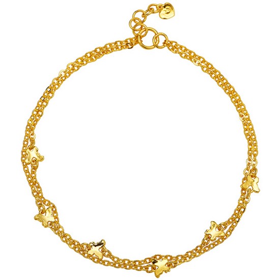 한국금다이아몬드  24k 여자 순금 팔찌 디자인 나비 3.75g 18k장식