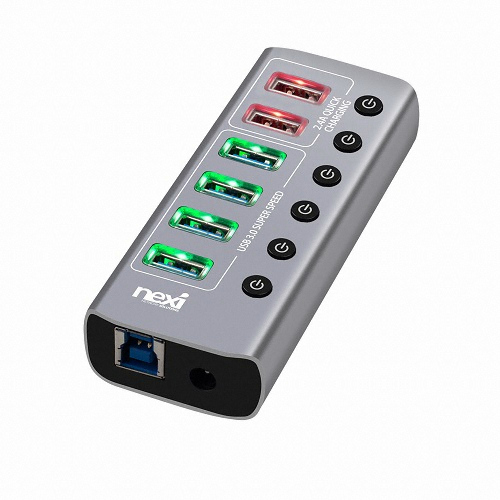 리버네트워크 NEXI NX-U1006P (6포트/USB 3.0)