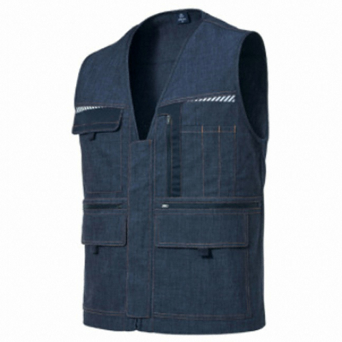 남녀공용 지벤조끼 사계절용 작업조끼_ZB V1921 블루