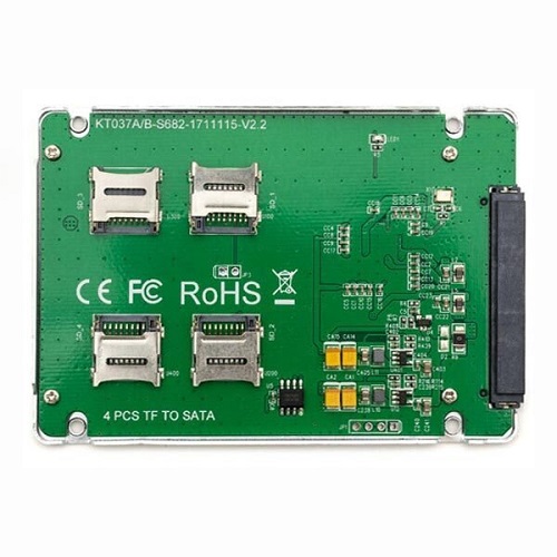 라이트컴 Coms KS164 TF to SATA 변환 컨버터