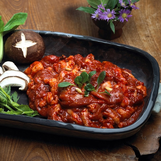 두메산골  오리양념주물럭 300g