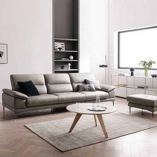 자코모 로세티 럭스 천연통가죽 소파 4인용