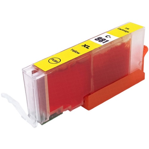호환  재생 CLI-981XL Y 노랑