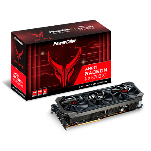 PowerColor  라데온 RX 6700 XT Red Devil D6 12GB