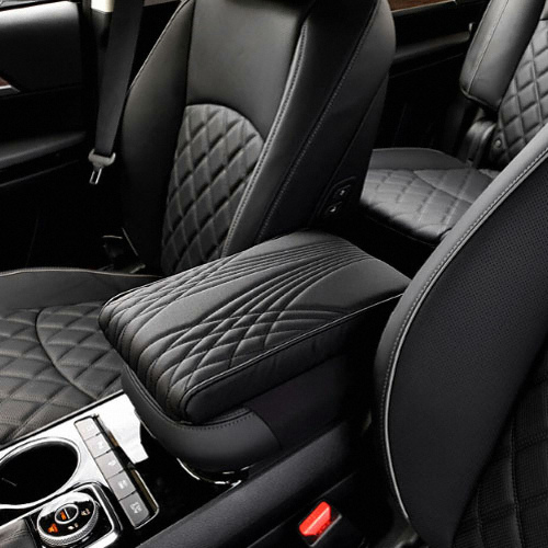 엑스원  아칸 레더 플레어 메모리폼 콘솔쿠션