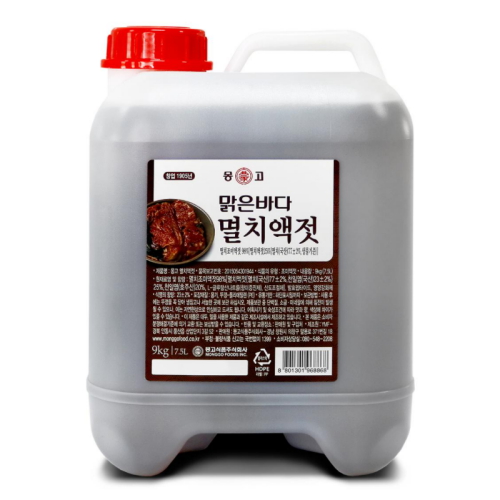 몽고식품  몽고 멸치액젓 9kg