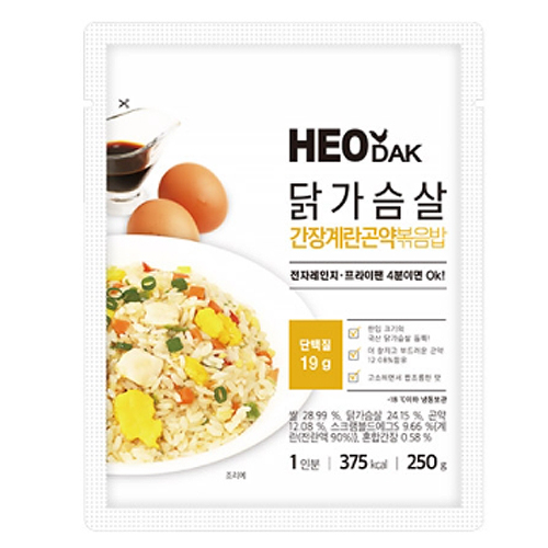 태송  허닭 닭가슴살 간장계란 곤약볶음밥 250g