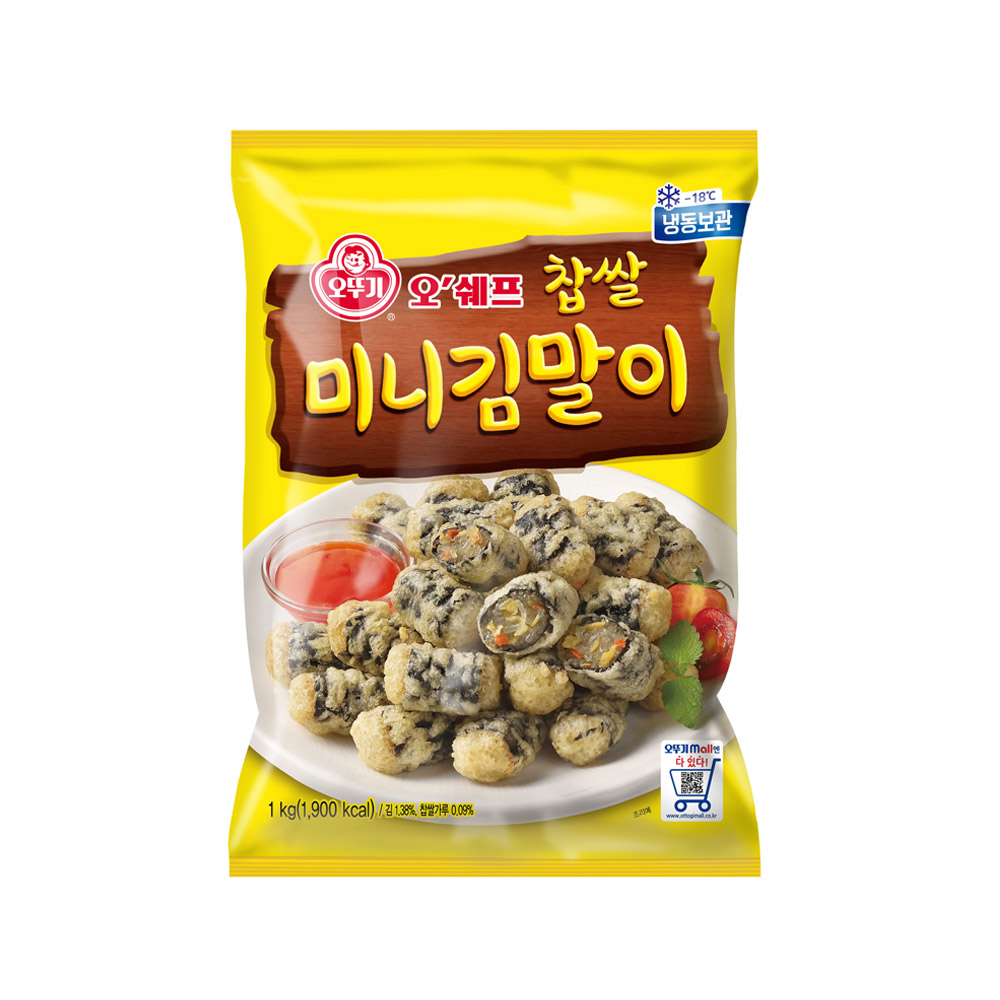 오뚜기 오쉐프 찹쌀 미니김말이 1kg