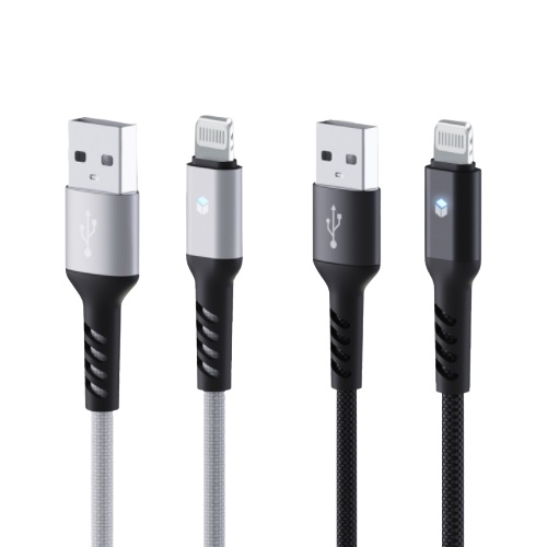 아이엠듀  시폰 LED 플렉시블 라이트닝 8핀 충전 케이블