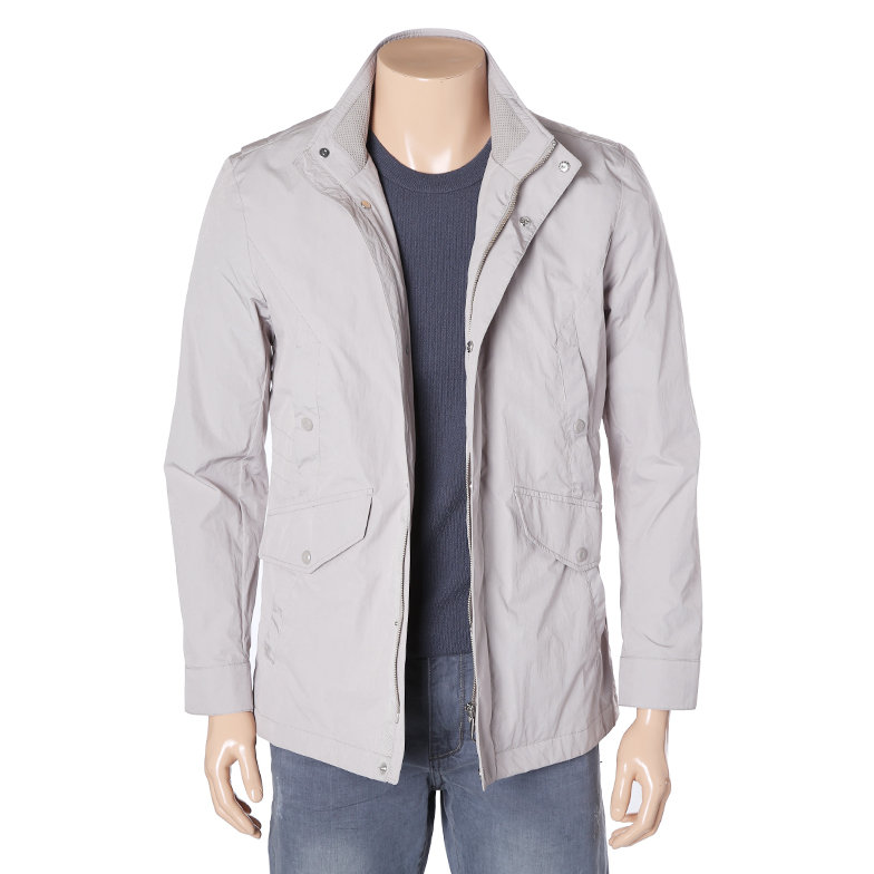 프랑코페라로 라이트베이지 사파리형 토퍼 자켓 A0BT102