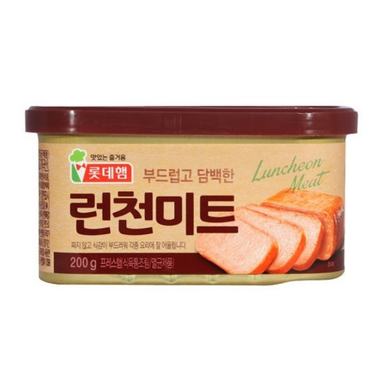 롯데햄  런천미트 200g