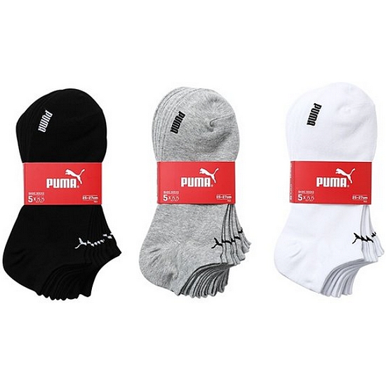 푸마 크레오라 스니커즈 양말 5족 세트 PUE31024