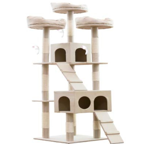 헬로망치 프리미엄 대형 직조 캣타워 DS8897